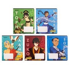 Тетрадь 12 лист., клетка., гибр. лак + УФ лак, AV