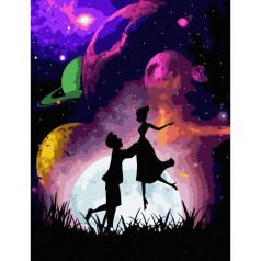 Картина по номерам "Сказочный танец"