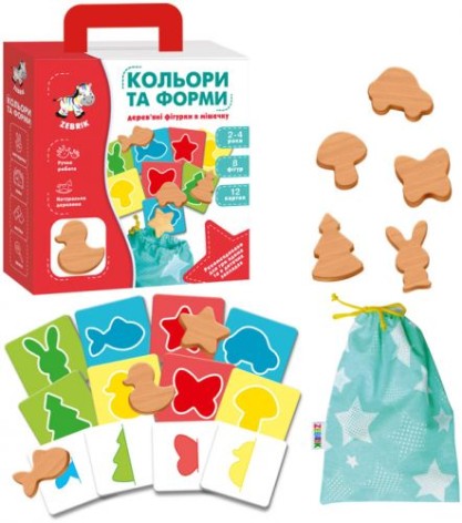 Настольная игра "Фигуры в мешочке"