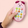 Интерактивная игрушка "Телефончик" (англ.), голубой