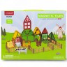 Конструктор магнитный MAGNETIC TILES ферма (46 дет)