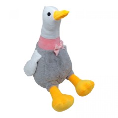 М'яка іграшка Гусак Валера 40 см сірий