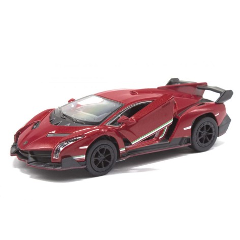 Машинка металлическая "Lamborghini Veneno", красный