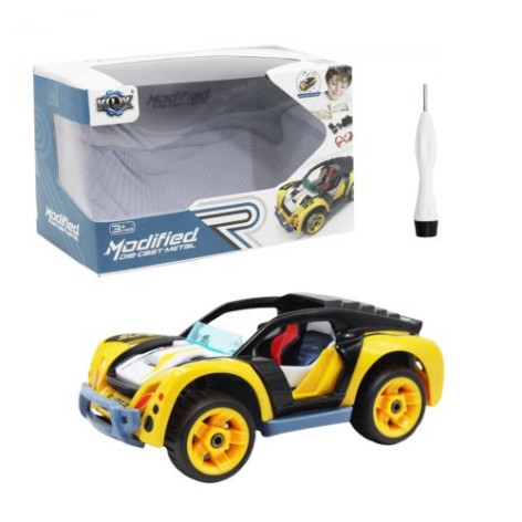 Машинка металопластикова, жовтий