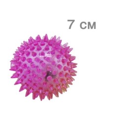 М'ячик із шипами, фіолетовий, 7 см