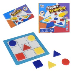 Развивающая игра "Формы и логика" (укр)