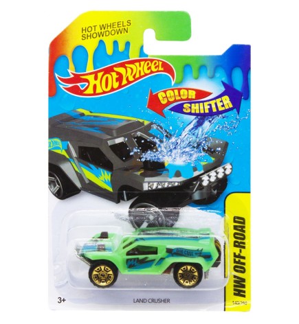 Машинка "Hot Wheel. Land Crusher", зеленый
