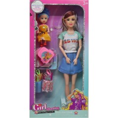 Кукла с ребенком "Girl Charming" (вид 5)
