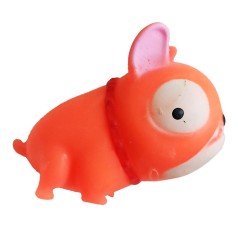 Игрушка-антистресс "Бульдог", оранжевый