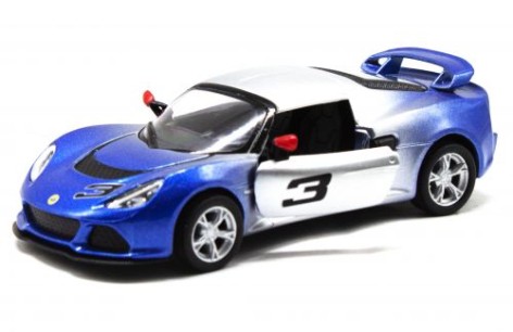 Машинка KINSMART "Lotus Exige S" (сіро-синій)