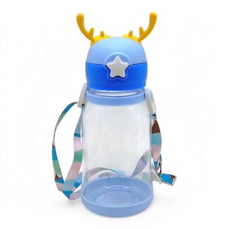 Поїлка-непроливайка пляшечка (пластик) 550мл. блакитний