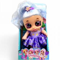 Кукла "Lovely Doll", высота - 20 см, голубая