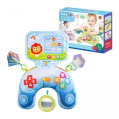 Детская подушка в коробке (голубая)