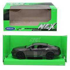 Машина металл Bentley Continental Supersports 1:24 серая