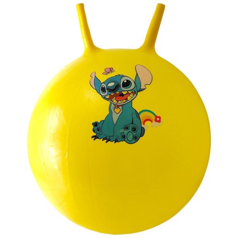 Мяч для фитнеса герой, диаметр 50 см (желтый)