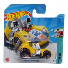 Машинка "Hot Wheels: tooned twin mill yellow