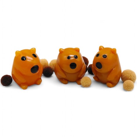 Іграшки антистрес Капібара 3 см, 35 ​​г