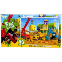 МЯГКИЕ ПАЗЛЫ 20 ЭЛЕМЕНТОВ (СТРОИТЕЛЬСТВО)