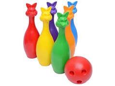 Набор для боулинга "Зайцы"