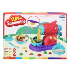 Тесто для лепки субмарина, 6 цветов