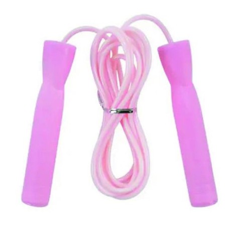Скакалка на підшипниках  2,7м, у пакеті (РОЖЕВА)