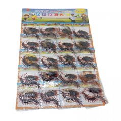 Прикол пластиковый Прусак и Сколопендра 4,5 см