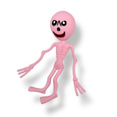 Игрушка-антистресс "Пришелец" 18см (Розовый)