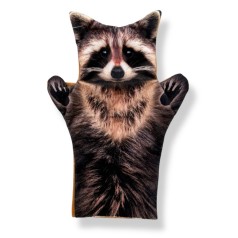 Мягкая игрушка на руку, "Би Ба Бо 7", Енот