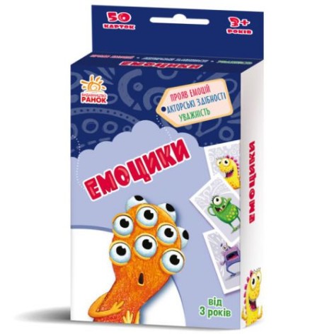 Настольная игра "Эмоцики" (укр)