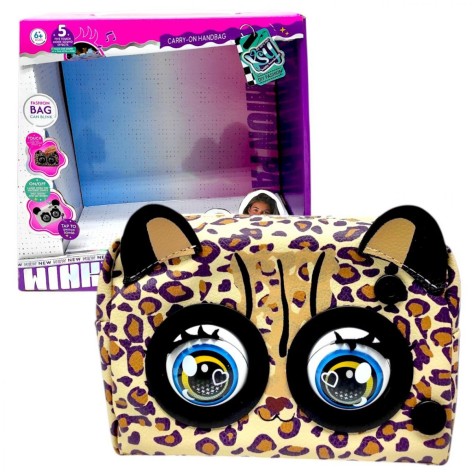 Інтерактивна сумочка (кліпає, звуки, музика, реагує на дотик)