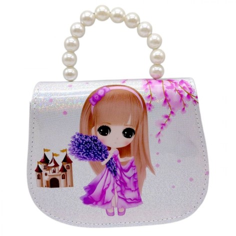 Детская сумочка "Девочка" (БЕЛАЯ)