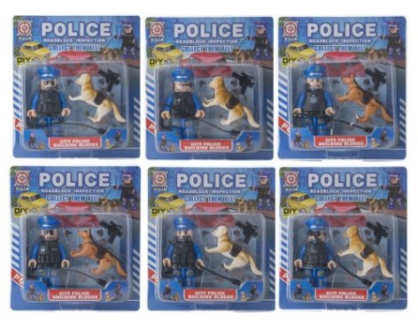 Игрушечный набор "Police Roadblock Inspection" с аксессуарами