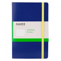 Записная книга Axent, 12.5*19.5, А5, 96 листов, синий