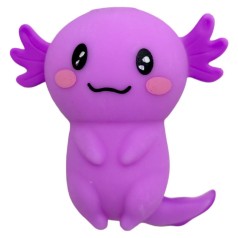 Аксолотль, піна   бузковий