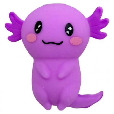 Аксолотль, піна   бузковий