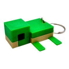 3D Брелоки MINECRAFT / МАЙНКРАФТ TURTLE / ЧЕРЕПАШКА KEYCHAIN, 3D печать