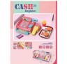 Касовий апарат підсвічування, звуки, мелодії, англ.мовою, продукти, у коробці