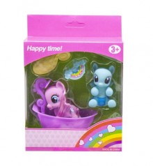 Игровой набор "My Happy Horse" (розовая и голубая пони)