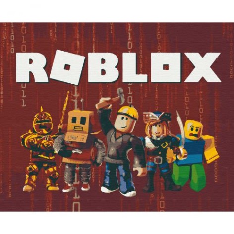 Картина за номерами "Roblox пригоди"