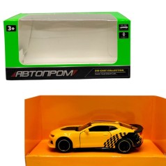 Машинка металева "АВТОПРОМ. 1:43 CAMARO" (ЖОВТА)