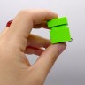 Брелок 3d печать "КРИПЕР-КЛИКЕР" (одна КНОПКа) Майнкрафт / Minecraft, KEYCHAIN