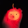 Игрушки-антистресс Сияющие силиконовые Ежи желтый