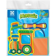 Набор для творчества (мягкая мозаика) "Транспорт"