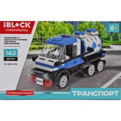 Конструктор "iBLOCK: Поливочная машина", 142 дет