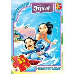 Пазлы из серии Stitch, 35 элементов