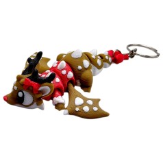 Брелок "Дракончик Олень" (3d печать)