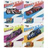 Тетрадь цветная 12 листов, коса с доп.линией "Street racing" "Мечты сбываются" (20 экземпляров, микс)