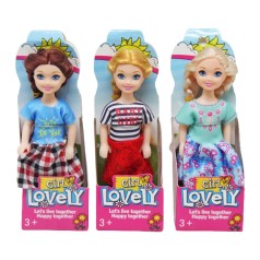Кукла маленькая "Lovely Girl" (микс)