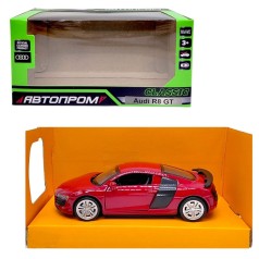 МАШИНА АВТОПРОМ (МЕТАЛЛИЧЕСКАЯ) Audi R8 GT (БОРДОВАЯ)