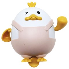 Заводная игрушка для ванны "Утенок" в розовом